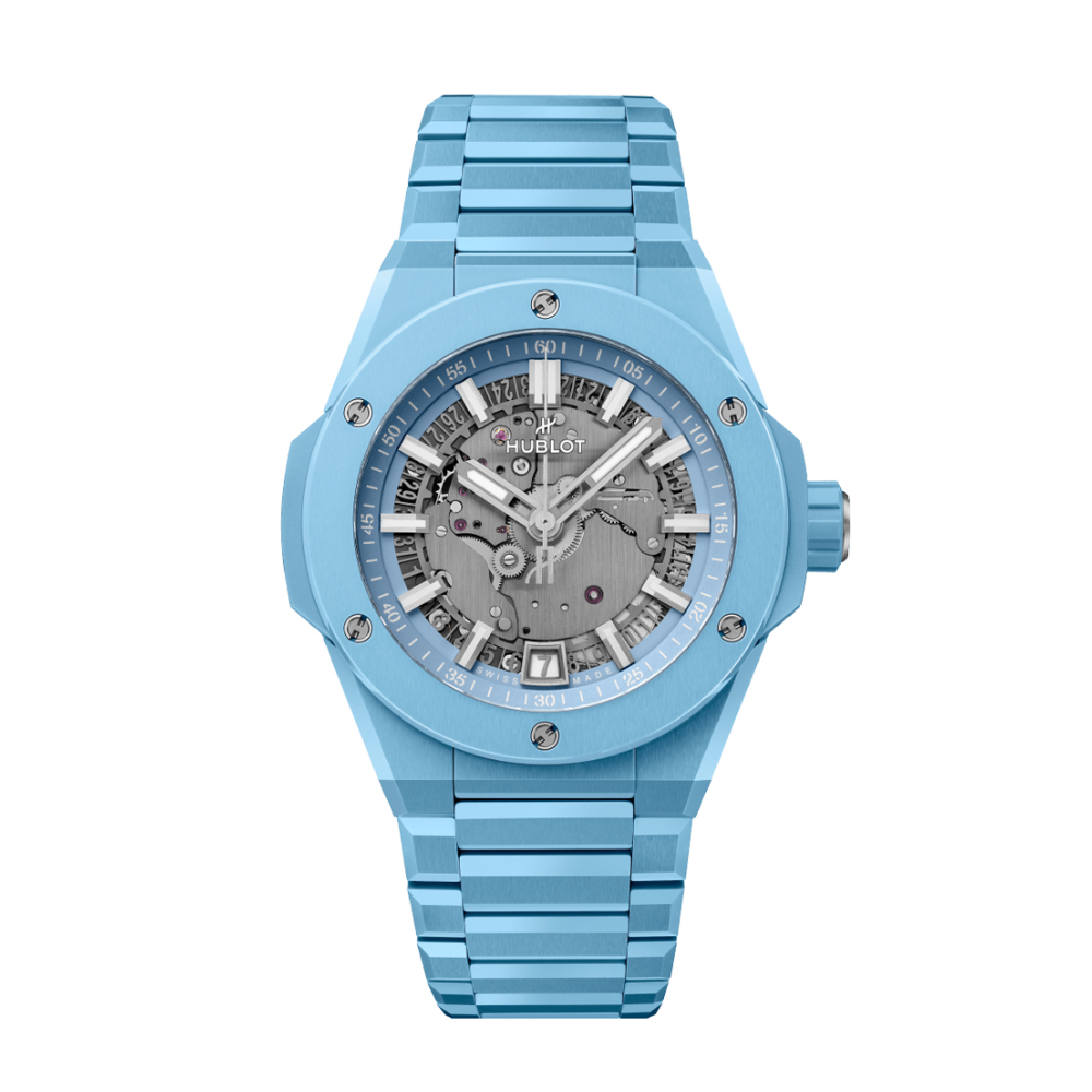 Hublot Big Bang UNICO Integrated Time Only Himmelblau Keramik 42mm