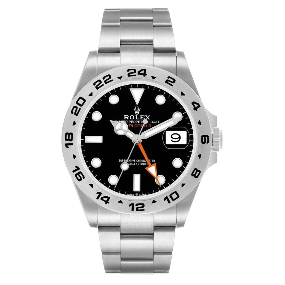 Rolex Explorer II 216570 „Schwarzes Zifferblatt“ 42mm