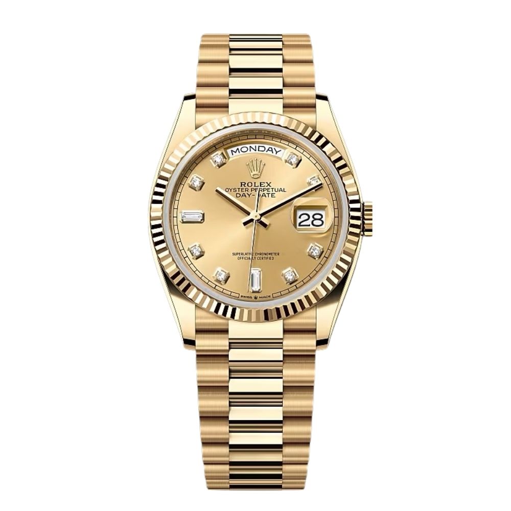 Rolex Day-Date Diamant 128238 „Gelbgold“