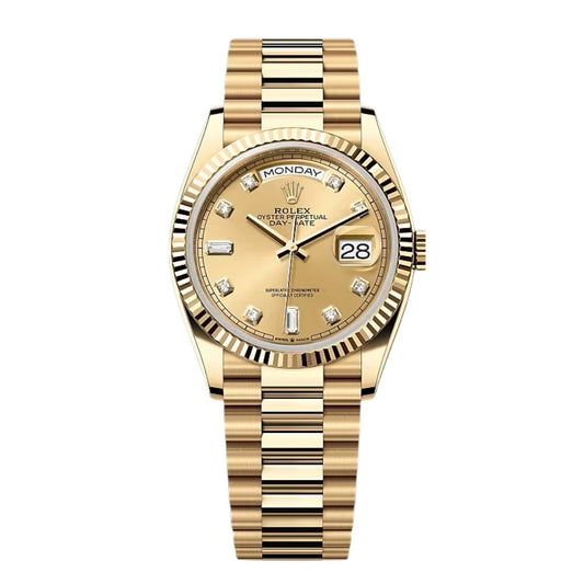Rolex Day-Date Diamant 128238 „Gelbgold“