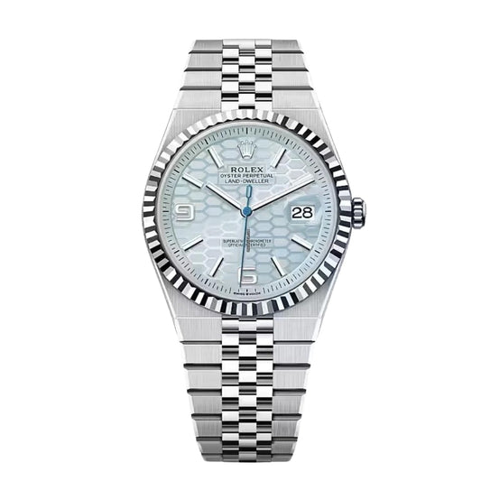 Rolex Land-Dweller 127336 „Eisblaues Zifferblatt“ 40mm