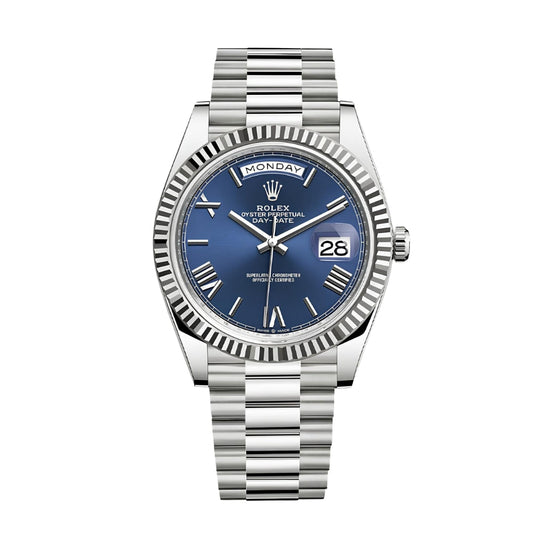 Rolex Day-Date 228239-0002 „Blaues Zifferblatt“