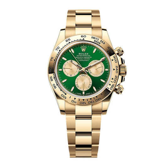Rolex Daytona 126508 „Gelbgold Grün“