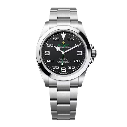 Rolex Air-King 126900 „Schwarzes Zifferblatt“